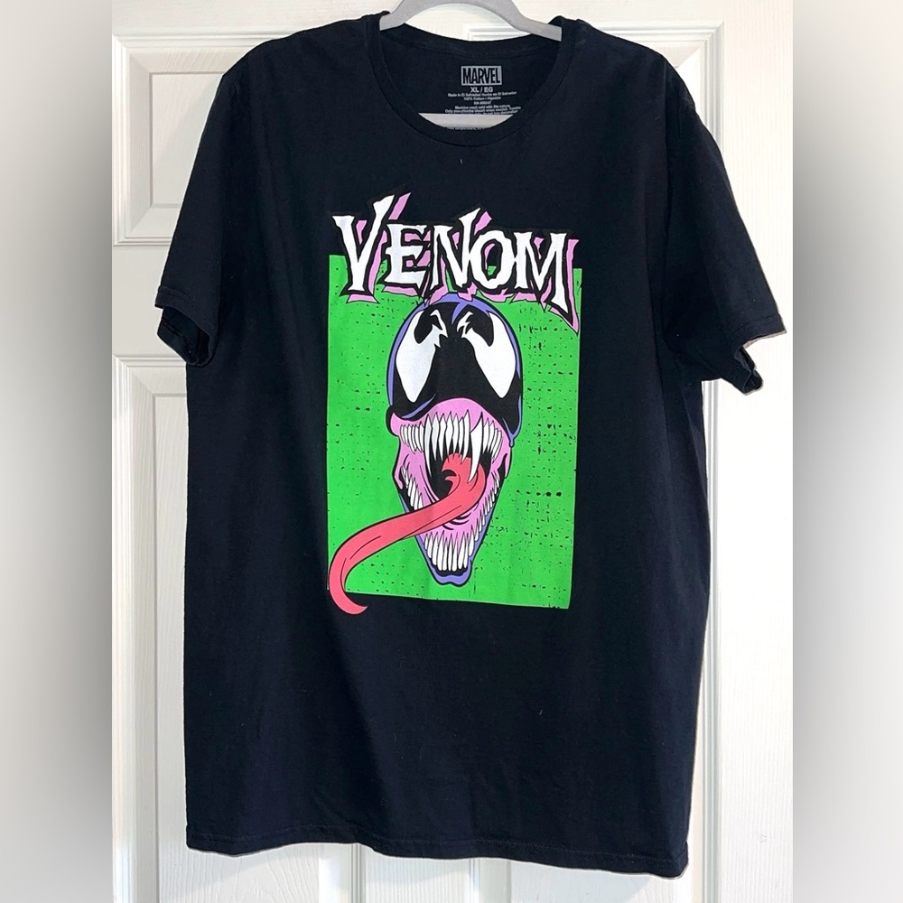 Marvel Venom Black and Green T-Shirt